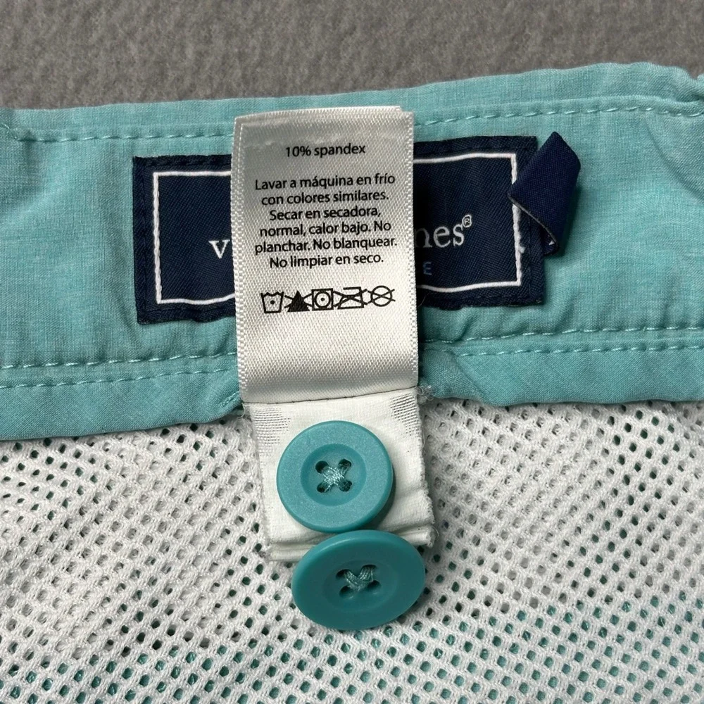 Vineyard Vines Breaker Shorts Mens 28 Green Performance Stretch Golf Casual